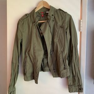 H&M DIVIDED Army Green Jacket